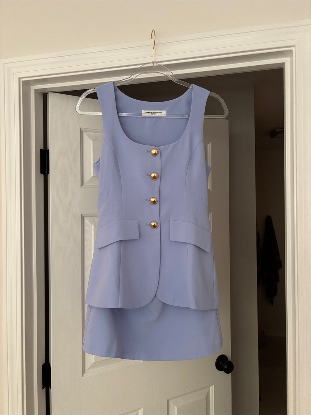 Kya Romper Amanda Uprichard English Lavender
